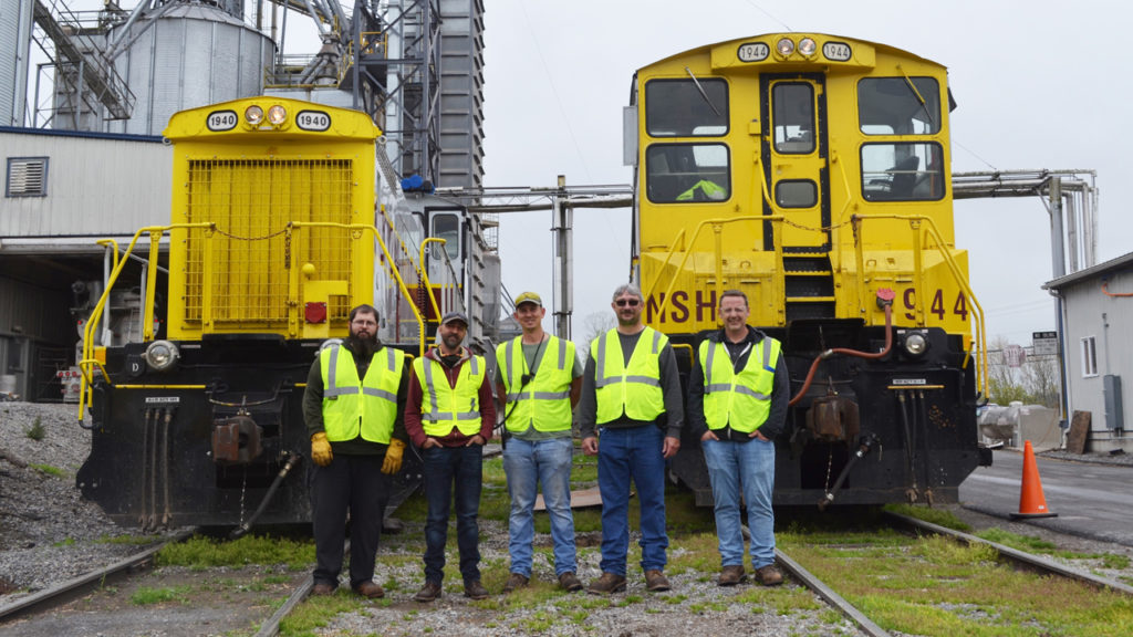 North Shore Railroad—Railway Age’s 2017 Short Line of the Year—ran its first train to Kreamer, Pa., on May 4.