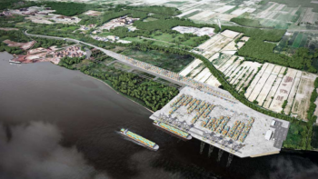 The Contrecoeur container terminal project, located about 25 miles from Montreal, would allow MPA to handle up to 1.15 million containers (20-foot equivalent units or TEUs) annually.