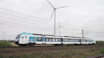 The Stadler Flirt Akku 3 is an example of a battery-powered multiple unit.