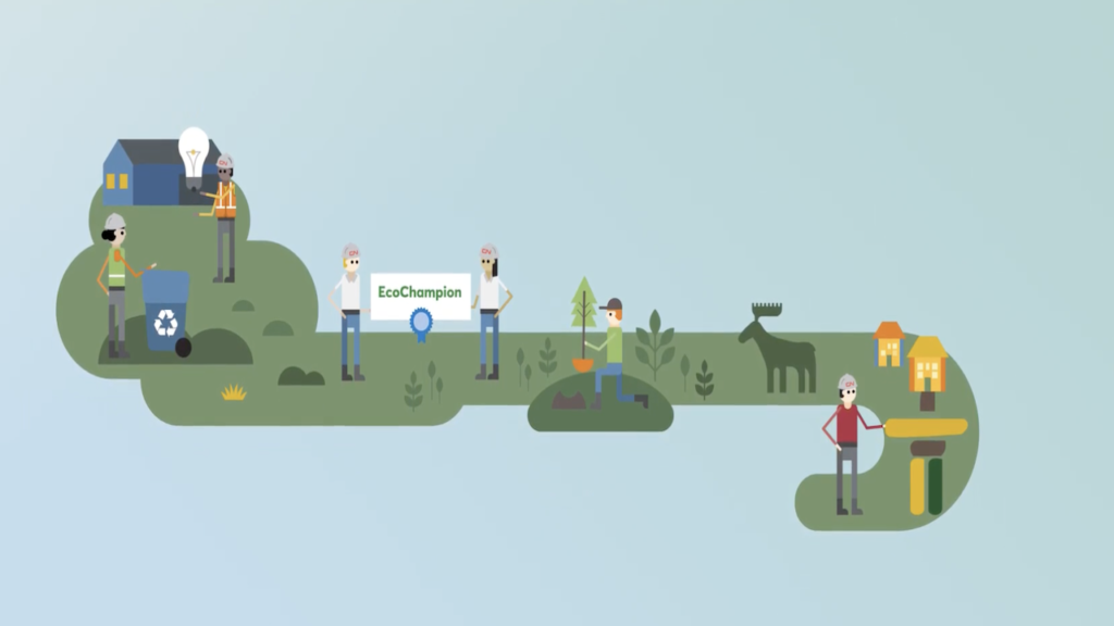 CN’s outdated wastewater treatment plants at MacMillan and Prince George Yards were recently upgraded by the railway's EcoChampions.