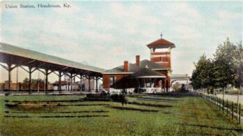 Union Depot, Henderson, Ky., 1911 (Image Courtesy of Southern Illinois Railroads)