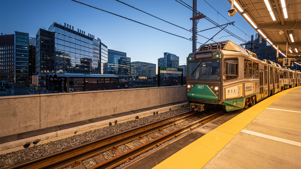 The opening of the MBTA's GLX Medford Branch has been shifted from late summer 2022 to late Nov. 2022.