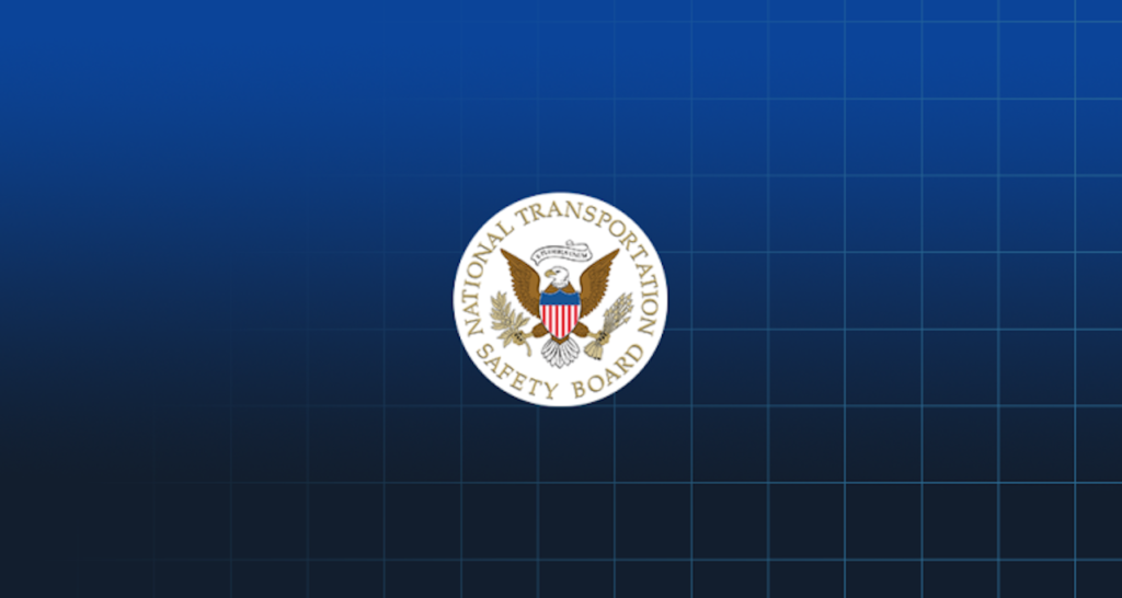 NTSB releases initial report on Amtrak collision with UP roadway equipment. (NTSB)