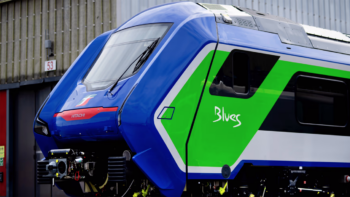 Hitachi Rail presented its Blues tri-mode train for Trenitalia at InnoTrans 2022. (Photograph Courtesy of Hitachi Rail)