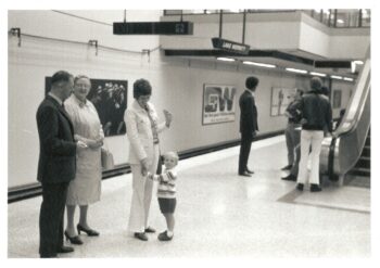 A young Kevin Franklin with his mother and grandparents. (Photos courtesy of Kevin Franklin)