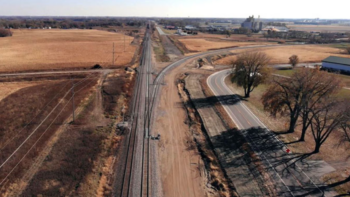 Willmar, Minn., Rail Bypass Photograph Courtesy of BNSF.