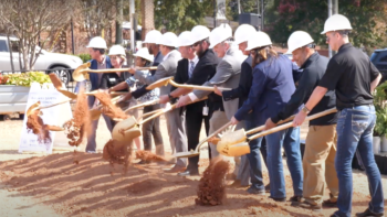 The NCDOT, Union County and CSX held a groundbreaking last month for a project in Waxhaw, N.C., that includes siding and bridge construction as well as an at-grade crossing closure.
