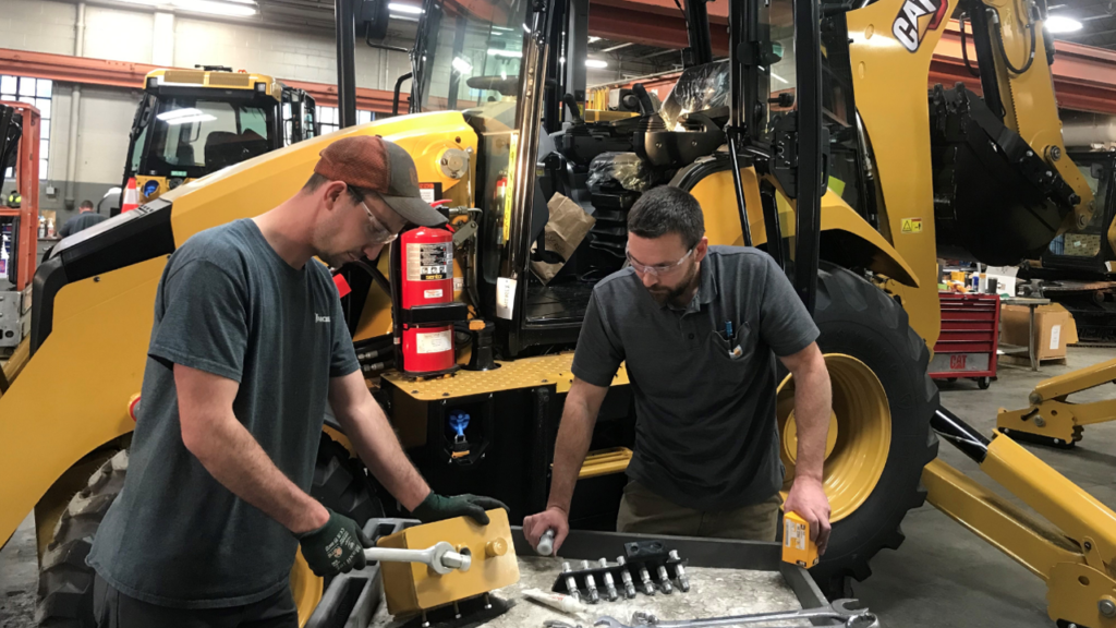 ASLRR recognized member Vancer, a maintenance-of-way equipment manufacturer, with its 2021 Veterans Engagement Award. (Vancer Photograph Courtesy of ASLRRA, via Twitter)