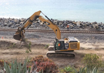 According to OCTA, rail service could possibly resume prior to February, when the rail stabilization is expected to be completed.