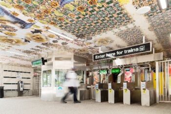CTA's Garfield Green Line Station has received the international BLT Built Design Award in the "Bridges and Public Architecture" category.