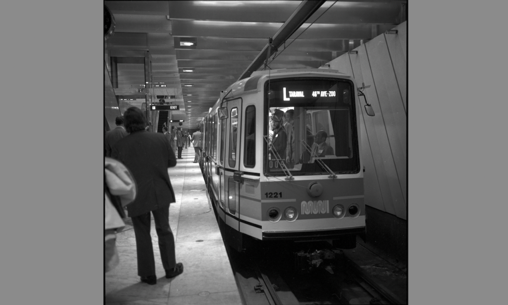 The inaugural run traveled roughly three miles from Castro Station to Embarcadero Station.