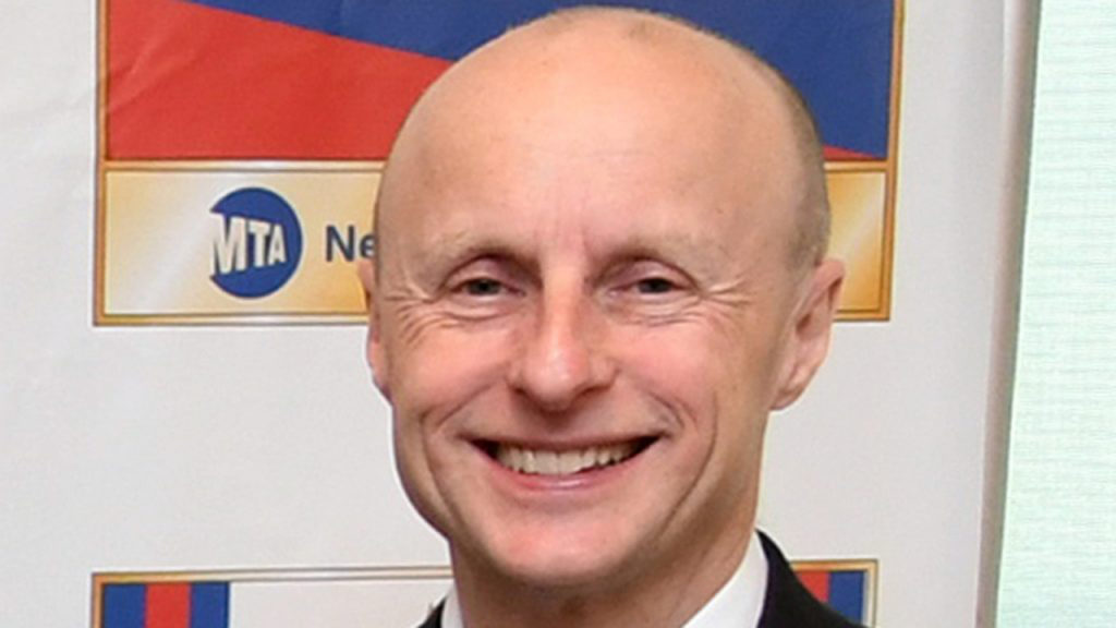 Andy Byford during his two-year tenure as NYCT President.