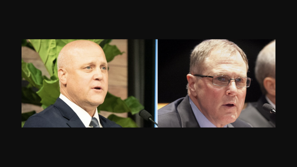 White House Senior Advisor Mitch Landrieu (left) and former Administrator of the Pipeline and Hazardous Materials Safety Administration Howard R. “Skip” Elliott will speak at ASLRRA’s Annual Conference & Exhibition next month.