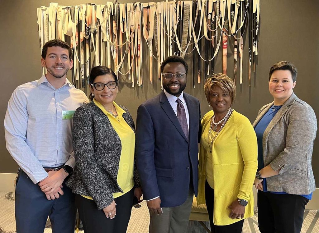 Norfolk Southern colleagues at the Greater Women’s Business Council’s Top Corporation Awards Luncheon.