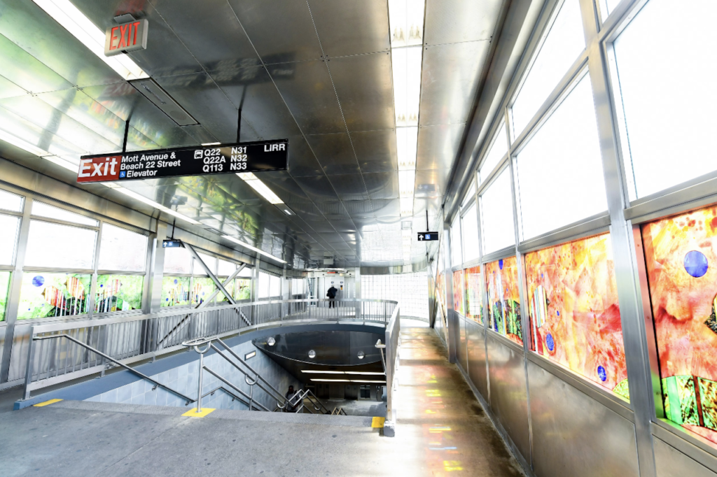 Far Rockaway-Mott Av is the 29th station to be enhanced with an upcoming refurbishment planned at Pelham Bay Park on the line.