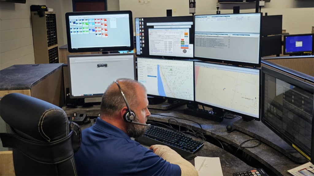 Beaver County, PA Emergency Communications Center. (Photograph Courtesy of AAR)