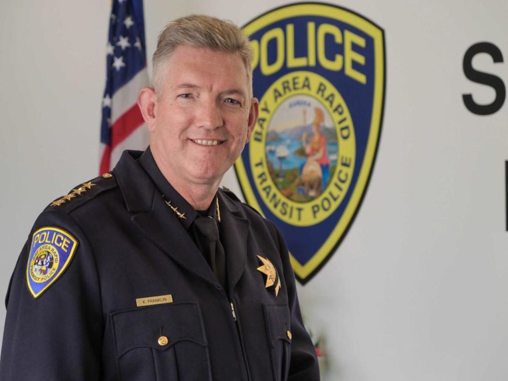 Kevin Franklin has been appointed as BART Chief of Police.