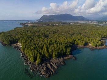 Future site of Ridley Island Export Logistics Project (RIELP) (CNW Group/Prince Rupert Port Authority)