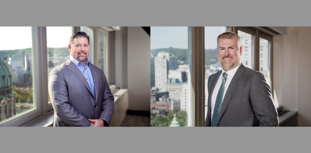 Patrick Whitehead, Executive Vice-President and Chief Networking Operating Officer, CN (left); and Derek Taylor, Executive Vice-President and Chief Field Operating Officer, CN (right).
