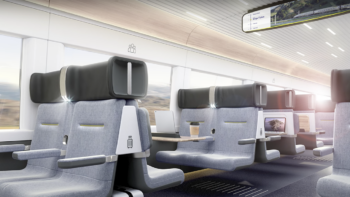 Preliminary 3D modeling sketches for CHSRA's high-speed trainsets were released Oct. 27. (Screen Grab Courtesy of CHSRA Video)