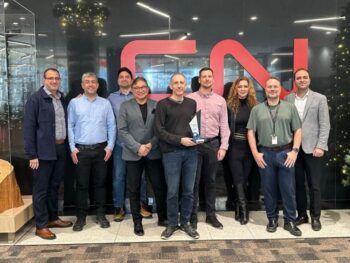 CN’s SCIO platform was recognized by the Digital Engineering Awards in the Digital Transformation of the Year category. (CN via LinkedIn)