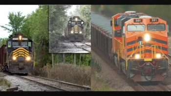 Railway Age named Napoleon, Defiance & Western (left) 2023 Short Line of the Year; and ArcelorMittal Infrastructure Canada Railway (right) 2023 Regional of the Year.