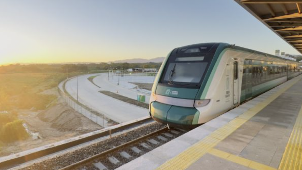 Services to Palenque commenced Jan. 1. (Photo Credit: X/TrenMayaMX)