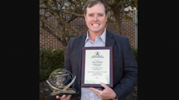 2023 Environmental Excellence Award Winner, Adam Motzinger. (AAR Photograph)