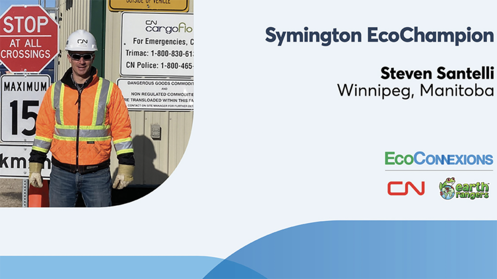 CN “EcoChampions” over the past two years have found smarter ways to improve safety in Winnipeg—protecting their team, rail assets and the environment, according to the Canadian Class I railroad. (CN Image)