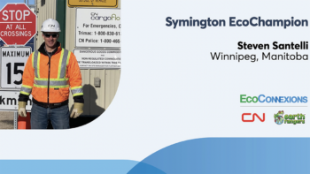 CN “EcoChampions” over the past two years have found smarter ways to improve safety in Winnipeg—protecting their team, rail assets and the environment, according to the Canadian Class I railroad. (CN Image)