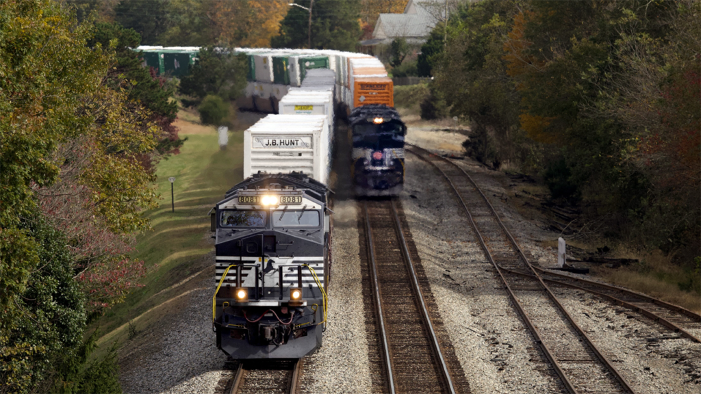 “We are implementing new strategies across our network to improve how we deliver safe, reliable, and resilient service to our customers,” NS Executive Vice President and Chief Operating Officer Paul Duncan said. (NS Photograph)