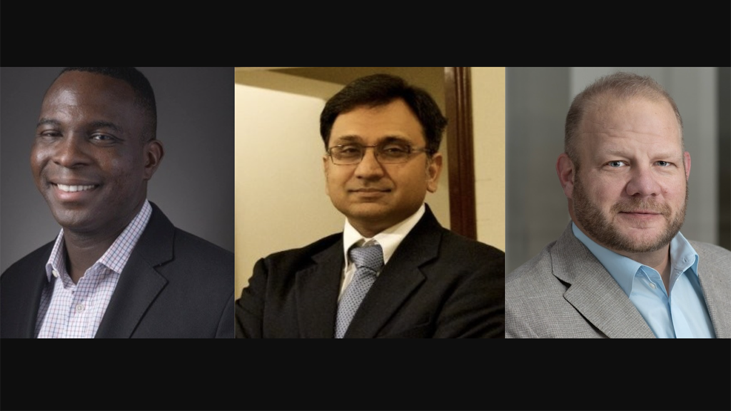 Gbile Adewunmi, Vice President, Power Systems Industrial Markets, Cummins (left); Ashwath Ram, Vice President, Supply Chain and India Leader, Cummins (Center); and Jacob Noe, Director of Safety, TNW Corporation.