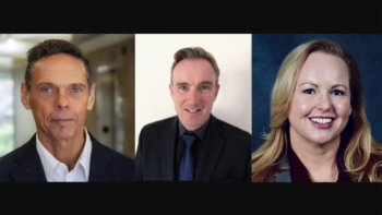 Pictured, Left to Right: Paulo Faria, Design Director for Transportation Architecture, HDR; Martin Ellwood, Senior Project Director, HNTB; and Hayes Morrison, Undersecretary, MassDOT.