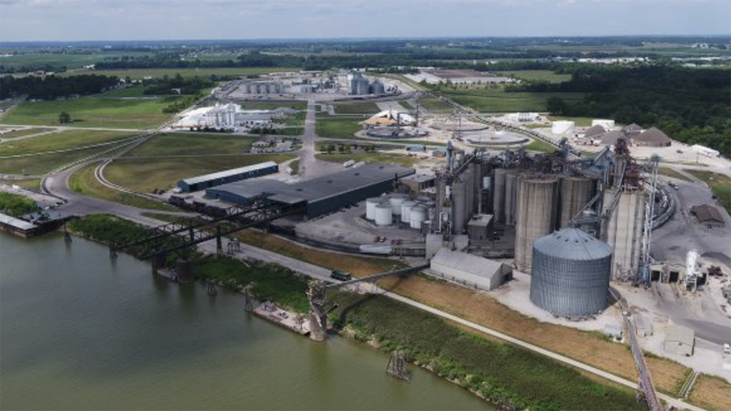 “The 2023 cargo volumes [at the Ports of Indiana] were even more impressive considering some of the major challenges facing our industry this past year with low water levels and lock closure,” Ports of Indiana CEO Jody Peacock said on Feb. 28. (Ports of Indiana Photograph)