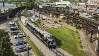 Cathcart, which operates Belpre Industrial Parkersburg Railroad (pictured), is investing more than $10 million to expand its Kansas City, Mo., railcar repair facility. Belpre Industrial Parkersburg Railroad was a Railway Age 2021 Short Line of the Year Honorable Mention. (Photograph Courtesy of Belpre Industrial Parkersburg Railroad)