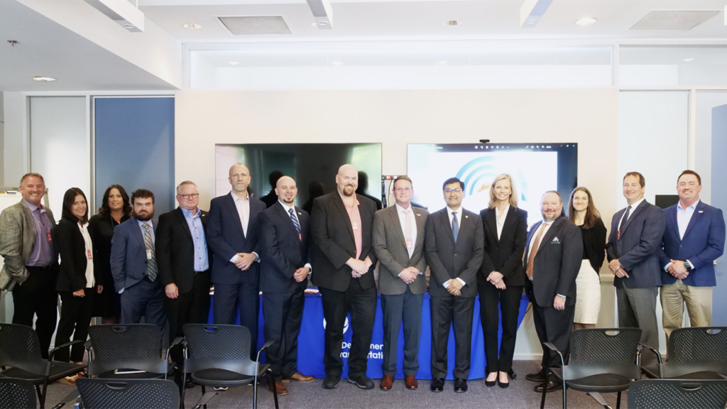 The Federal Railroad Administration in June hosted a signing ceremony with leaders from the American Train Dispatchers Association and BNSF, making their membership in the C3RS Program official. Now, 650 BNSF employees can confidentially report close calls and unsafe events through this program. (FRA Photograph)