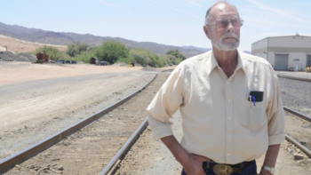 The Jake Awards are named for the late Lowell S. "Jake" Jacobson, President and General Manger of the Copper Basin Railway. (Photograph Courtesy of ASLRRA)