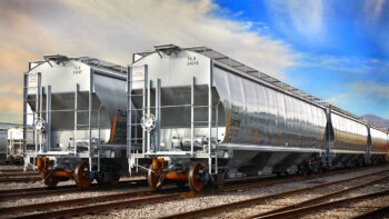 In the three months ending March 31, 2024, Trinity’s Rail Products Group delivered 4,695 railcars; received orders for 1,880 railcars, valued at $259.5 million; and had a backlog value of $2.9 billion. (Trinity Photograph)