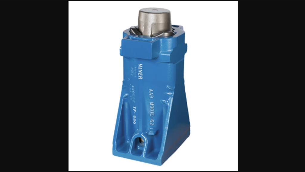 Miner Enterprises’ TF-880 draft gear. (Miner Photograph)