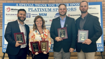 Two of BNSF’s automotive facilities, operated by service partner Inter-Rail Group, were recognized by the Association of American Railroads (AAR) as among of “the best in North America.” (BNSF Photograph)