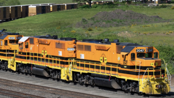 Cathcart was selected by CORP, a Genesee & Wyoming subsidiary, to provide railcar inspection and repair services across the 362-mile railroad’s major yards in Roseburg, Cottage Grove, and Medford, Ore. (G&W Photograph)