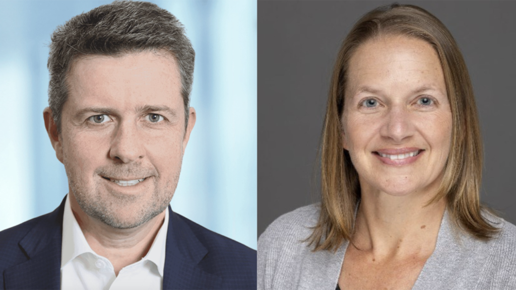 Maximilian Eichhorn, CEO, Nexxiot (left) and Renee Moilanen, incoming Director of Environmental Planning, Port of Long Beach. (Photographs Courtesy of Nexxiot and POLB, respectively)