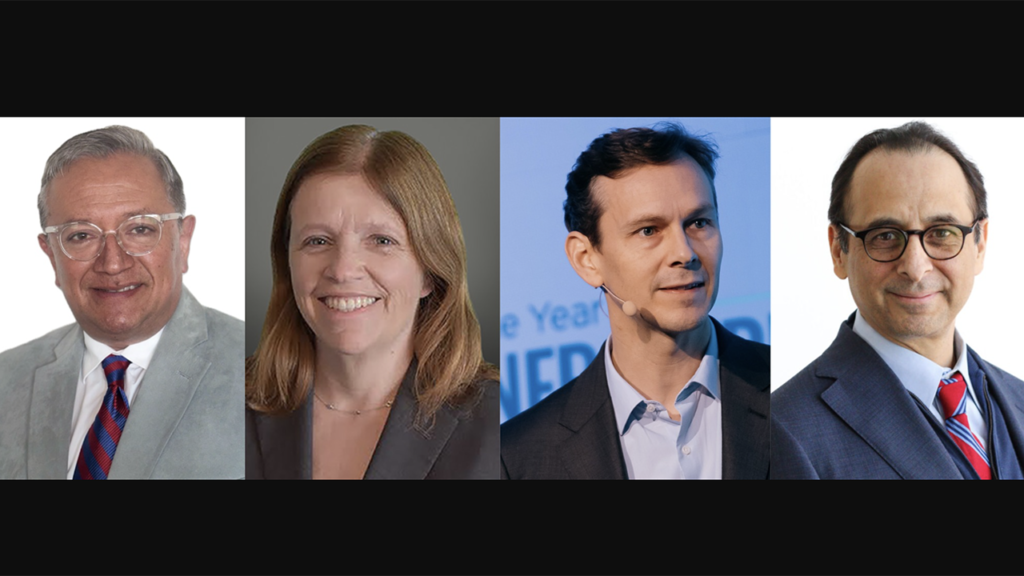 Pictured (left to right): Alberto Lara, Metrolink; Misty Calder, NCTD; Nicholas Cumins, Bentley Systems; and Eloy Martinez, HNTB. (All Photographs Courtesy of the Respective Companies)