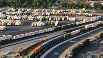 Pictured: Norfolk Southern’s 47th Street Intermodal Terminal in Chicago, Ill. (Photograph Courtesy of NS)