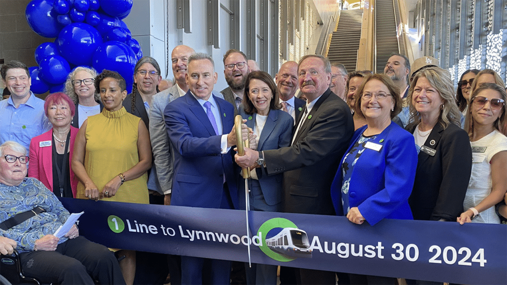 “#SnoCoLink is officially open! More choices, more ways to get there,” Sound Transit reported Aug. 30 via social media platform X (formerly known as Twitter). (Sound Transit Photograph)