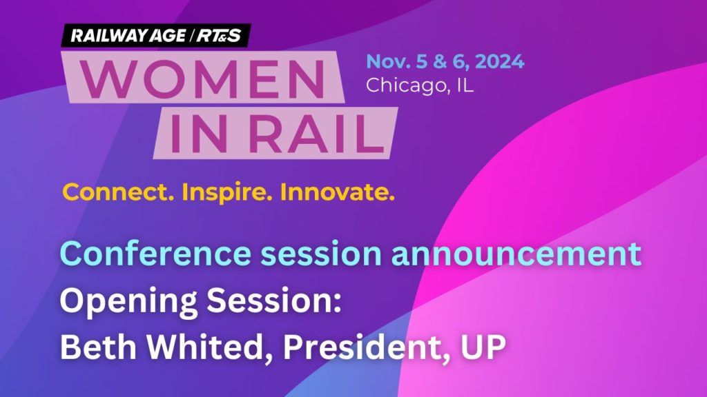 Beth Whited to open Women in Rail event