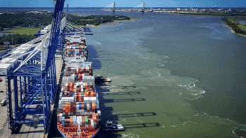 (Matthew Peacock Photograph, Courtesy of SC Ports)