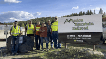 ASLRRA representatives will share examples of the ways short lines, including Missiion Mountain Railroad, have grown their businesses at next month’s STB hearing on freight rail industry growth trends and strategies. (Photograph Courtesy of ASLRRA)