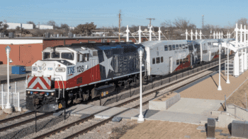 Trinity Metro plans to spend $1.1 million in FY 2025 on improvements to Trinity Railway Express’ Centreport station, near Dallas Fort Worth International Airport. It recently opened the Trinity Lakes Station in east Fort Worth (pictured). (Trinity Metro Photograph)