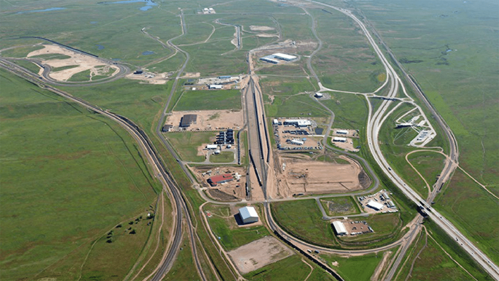 Cheyenne (Wyo.) Logistics Hub. (Photograph Courtesy of Watco)